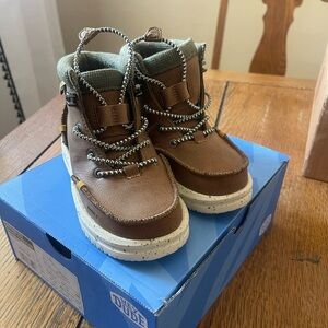 Hey Dude Brown Boots NEW Never Worn